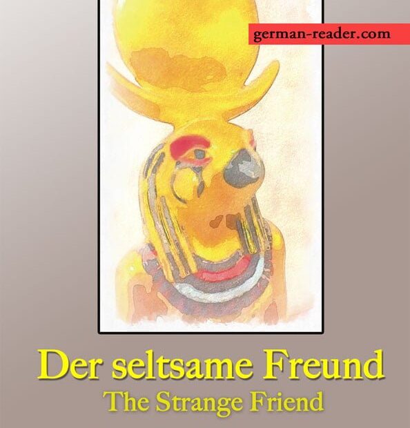 Klara Wimmer: Der seltsame Freund / The Strange Friend, An Illustrated Short Story, Front Cover