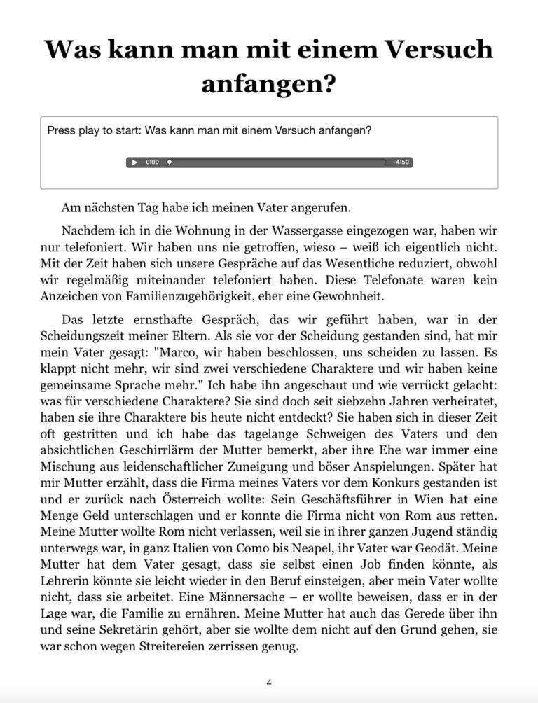 Klara Wimmer/ Mein Leben in Wien - 2.Teil, Interactive Ebook with Audio