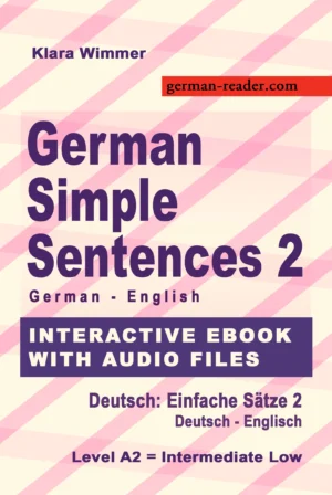 German Simple Sentences 2 - Interactive E-Book With Audio