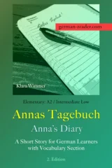 Klara Wimmer: Annas Tagebuch - Short Story in German